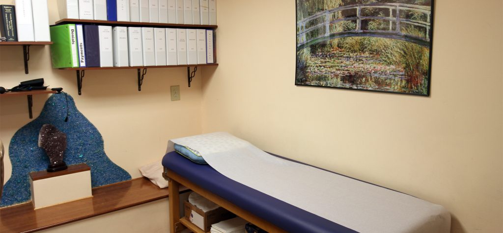 Comfortable Private Physical Therapy Room