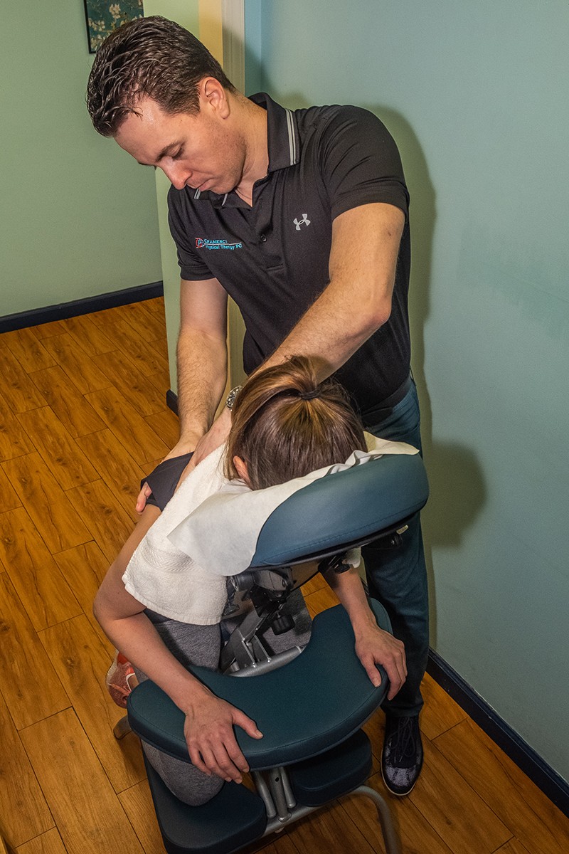 Physical Therapy treating patient
