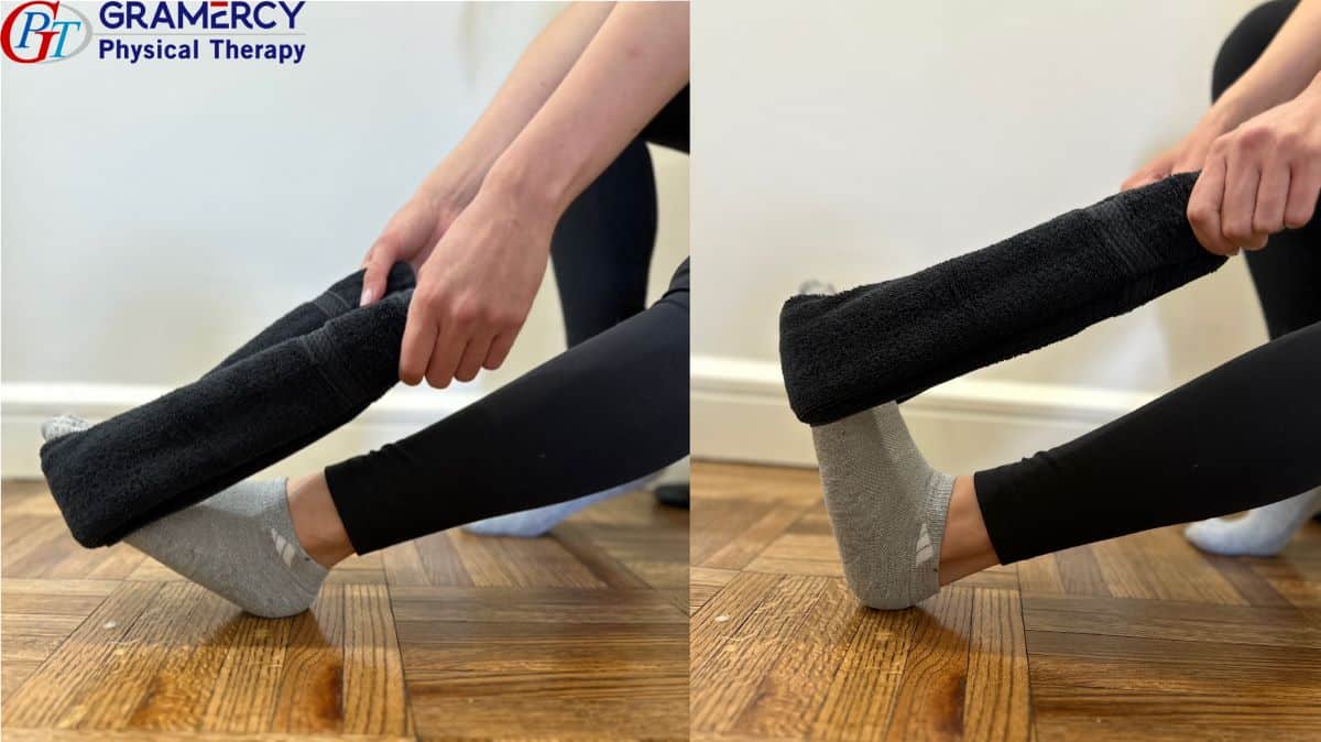 Foot Drop Exercise - Towel Stretch