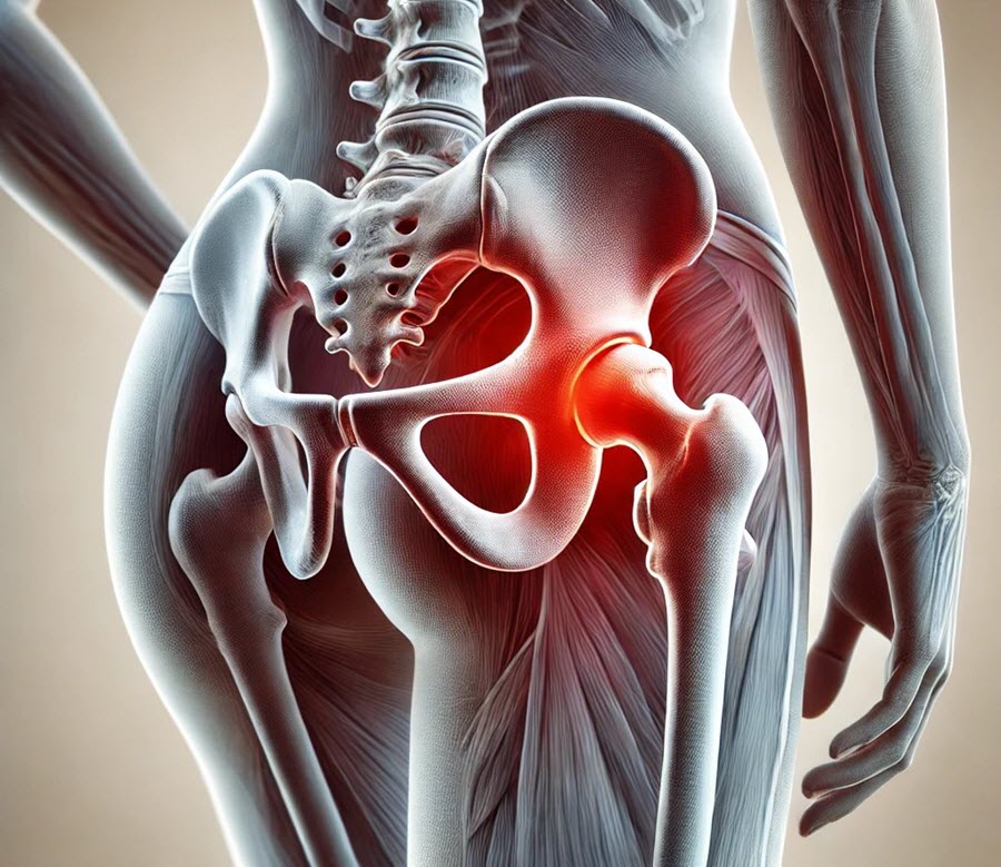 pain in the hip and lower back