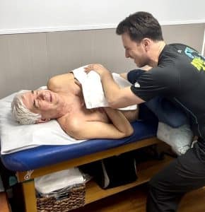 manual therapy NYC session, Lower Back pain