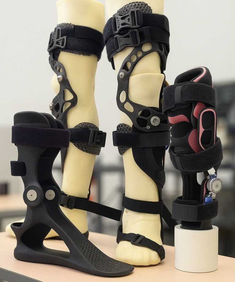 Custom made Knee and ankle braces