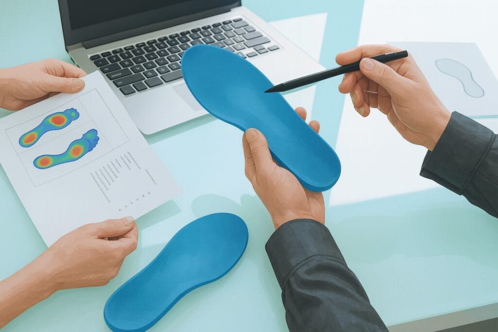 custom orthotic insoles for posture correction in Manhattan NYC