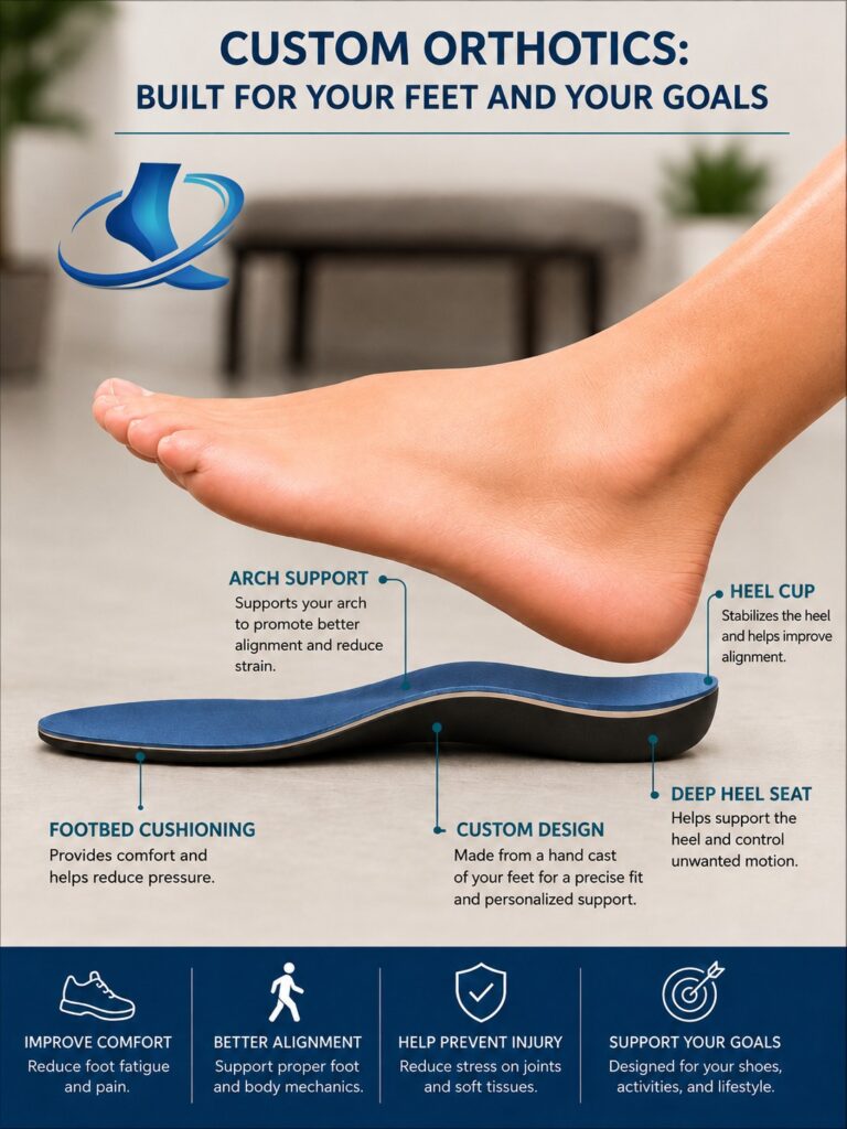 Custom Made Foot Insoles-NYC